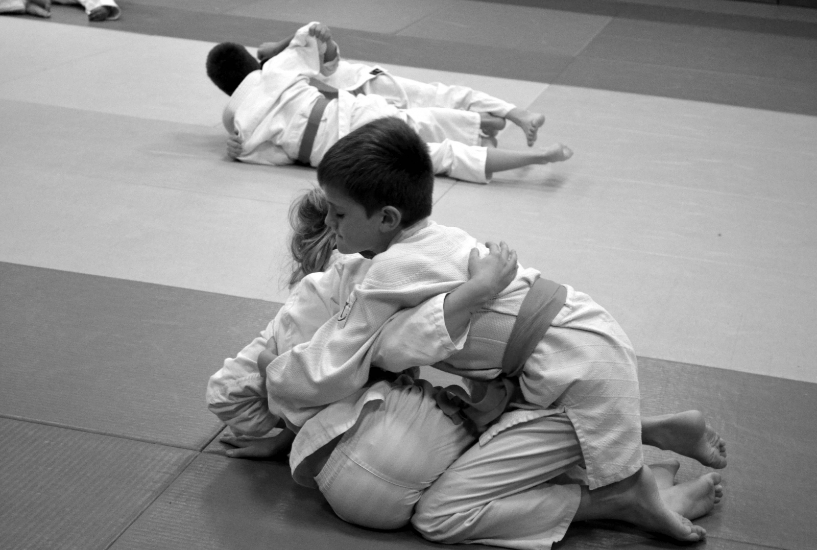 Cours de ne-waza, travail au sol